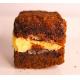 Brownie recheado com brigadeiro