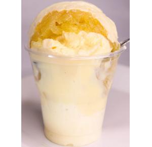 Copo da Felicidade abacaxi com coco