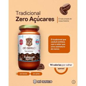 CAFÉ CARAMELO TRADICIONAL ZERO AÇÚCAR